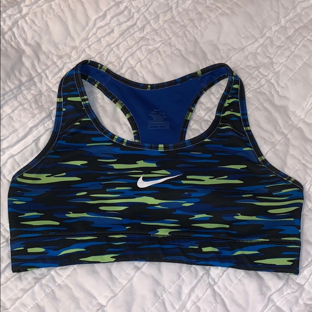 Camo sports bra